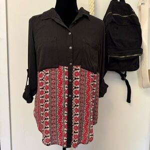 Free people button down shirt - Medium